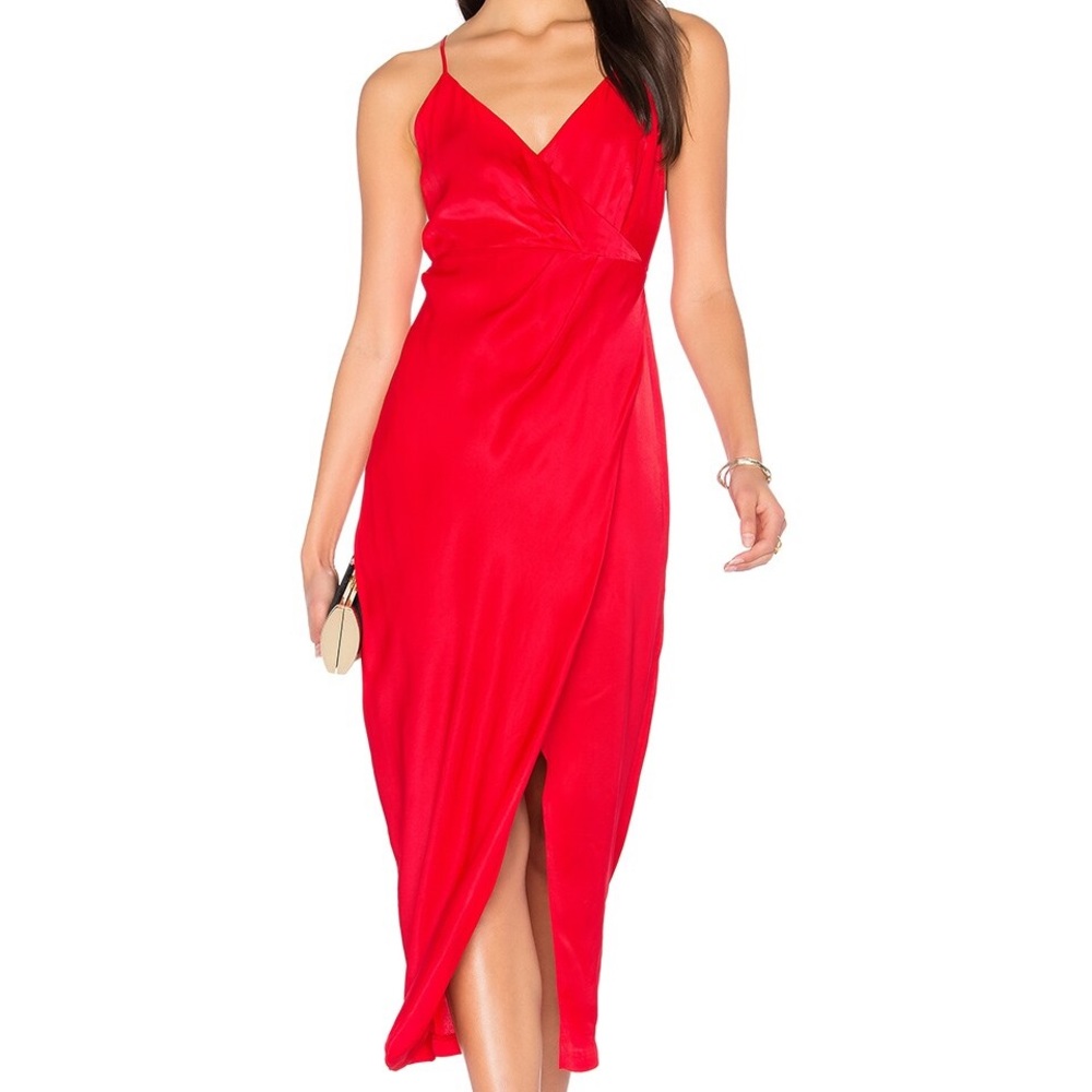 Bardot Bella Split Dress in Formula One - Picture 1 of 5